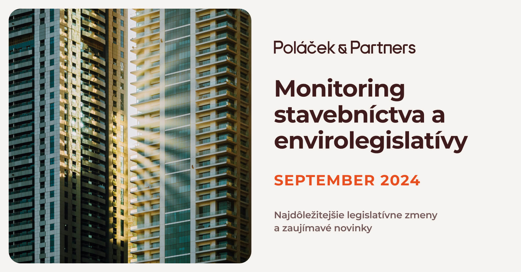 Novinky v stavebníctve a envirolegislatíve za september 2024