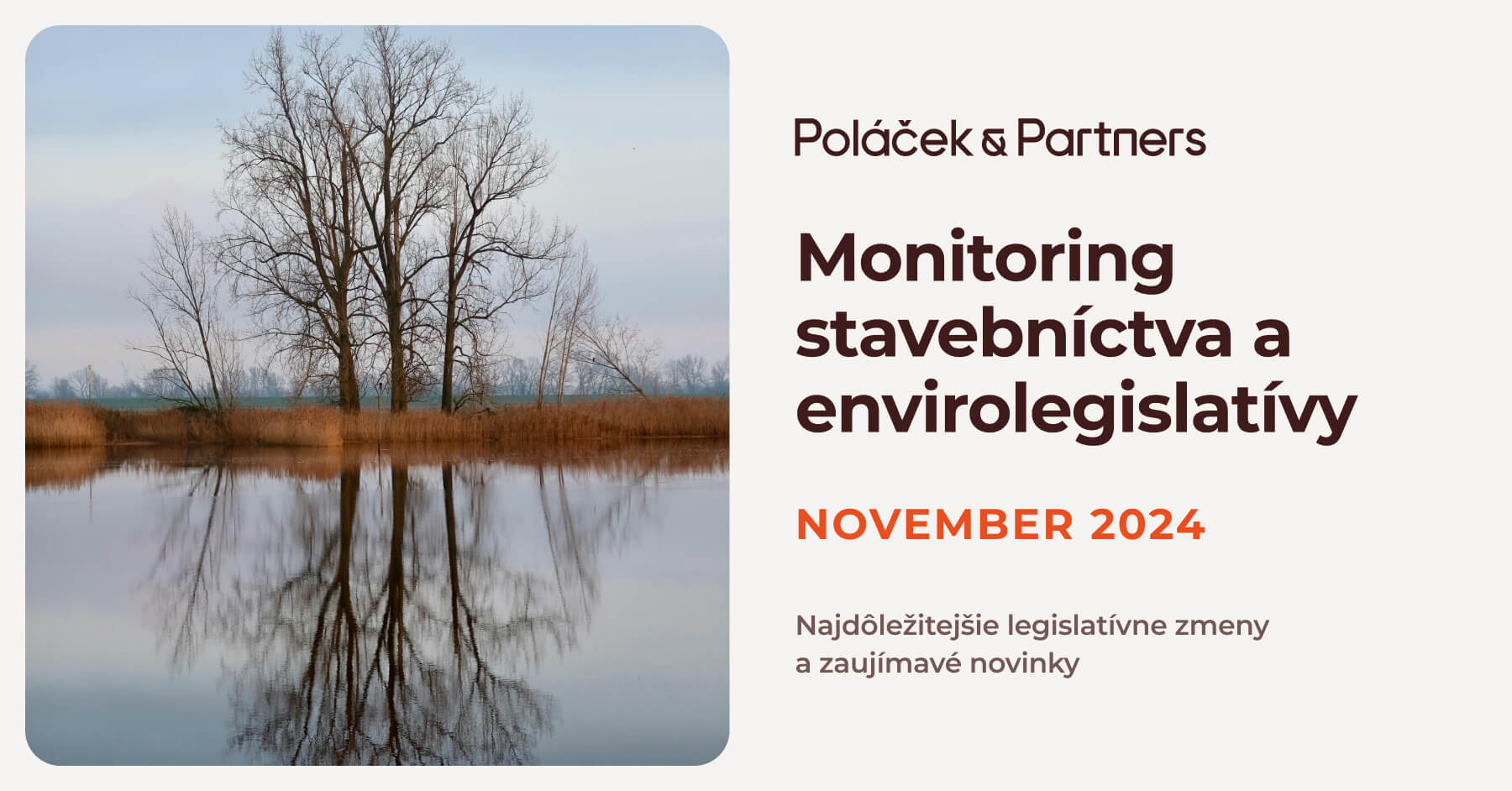 Novinky v stavebníctve a envirolegislatíve za november 2024