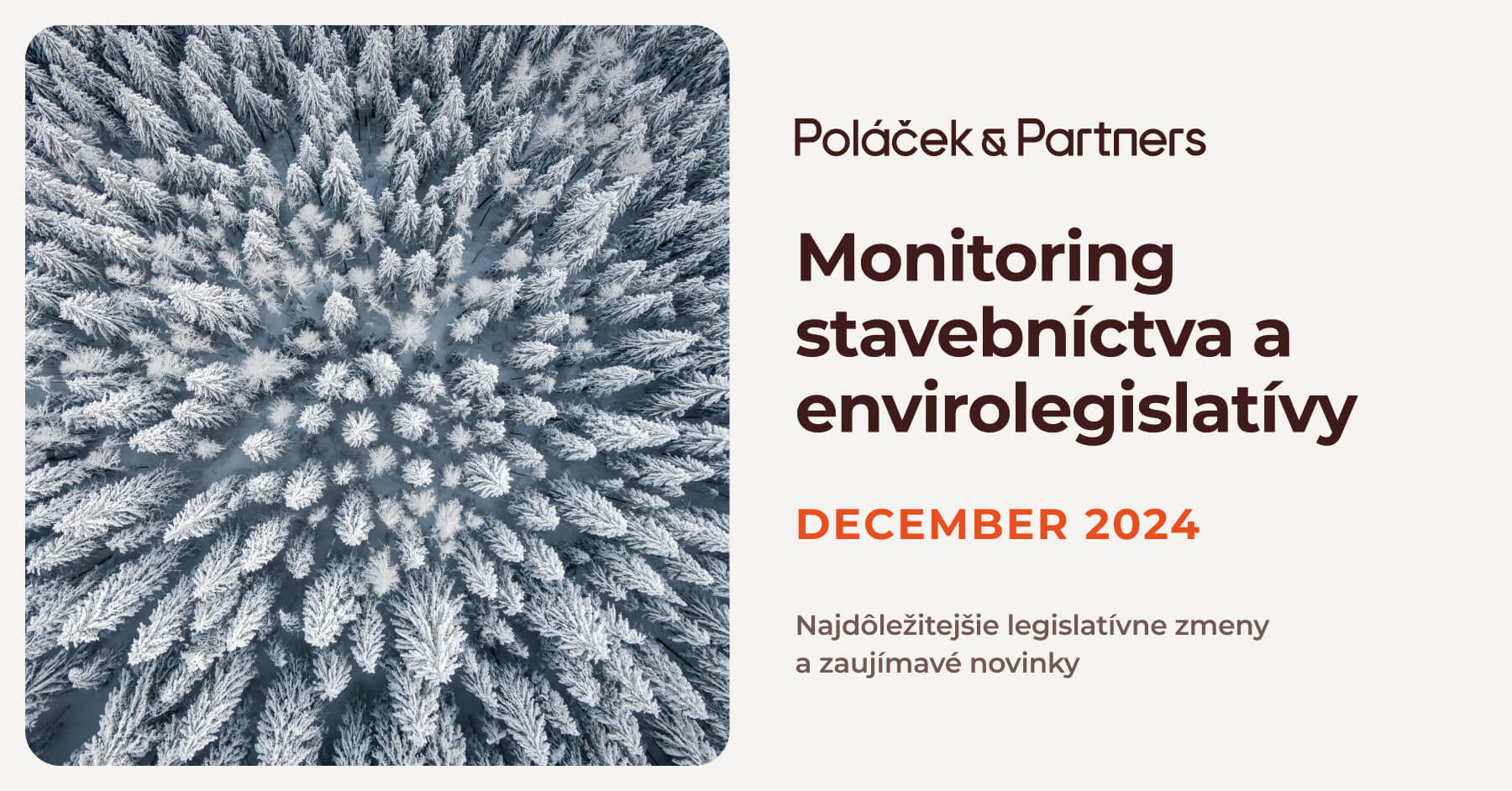 Novinky v stavebníctve a envirolegislatíve za december 2024